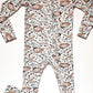 Sleepy Slugger- Zipper Onesie